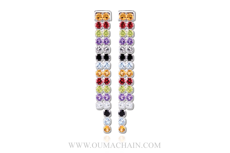 925 Sterling Silver Earing - SEC2NR016002F0