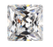 Cubic Zirconia - Square Princess - White (SQP)
