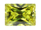 Cubic Zirconia - Rectangle - Olive Green (RECTP)