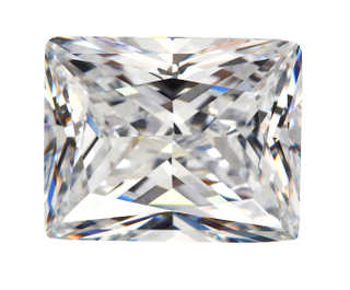 Cubic Zirconia - Rectangle - White (RECTP)